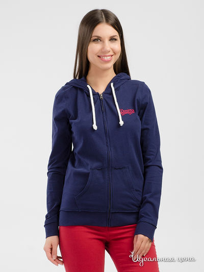 Толстовка Tom Tailor, цвет синий 6638