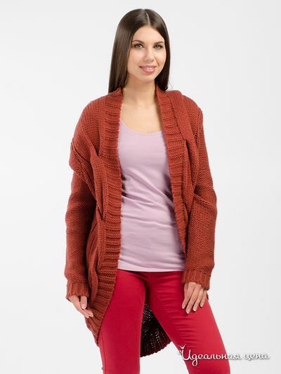 Кардиган Tom Tailor, цвет оранжевый 4199