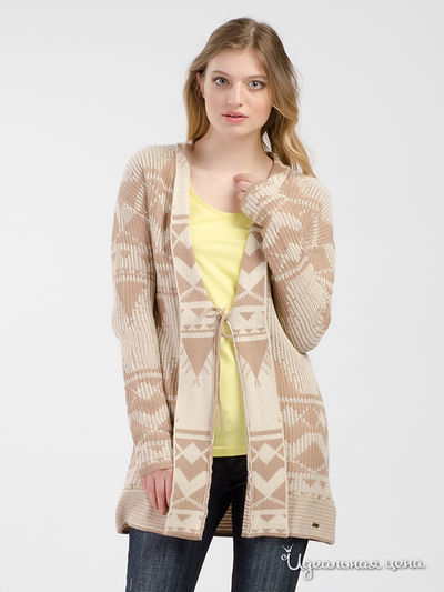 Кардиган Tom Tailor, цвет бежевый 8064