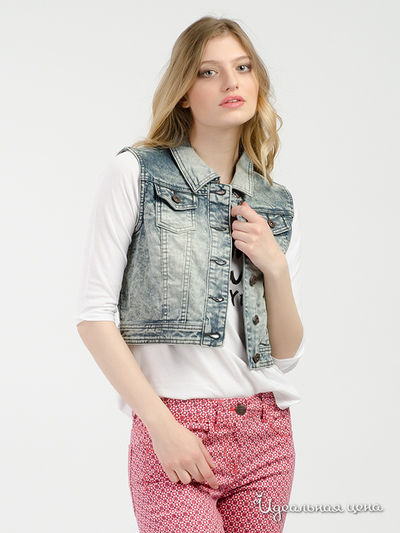 Жилет Tom Tailor, цвет синий 1395