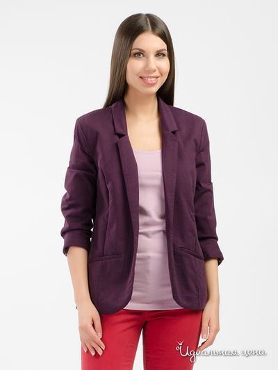 Жакет Tom Tailor, цвет фиолетовый