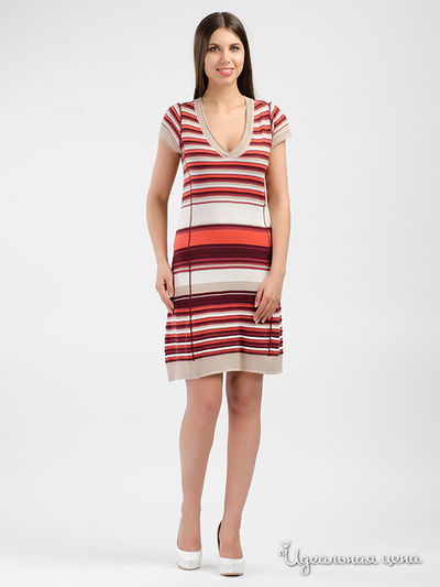 Платье Tom Tailor, цвет коричневый 4089