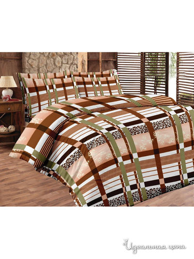 КПБ двуспальный Храмцовский текстиль, цвет мультиколор