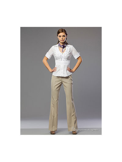 Блуза Kensol, цвет белый