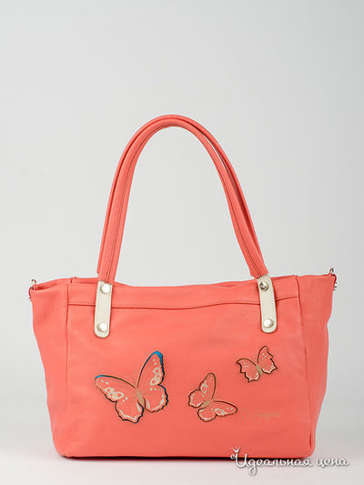 Сумка Di Gregorio, цвет коралловый