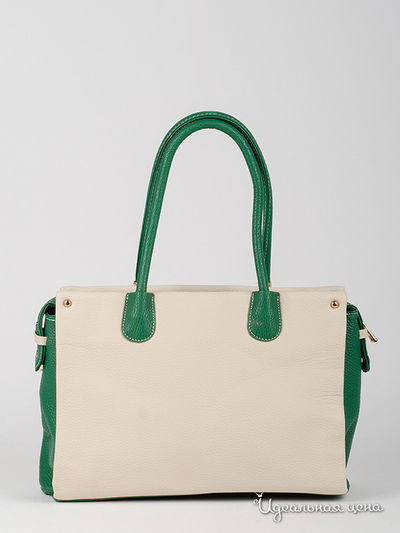 Сумка Blu Style, цвет белый, зеленый