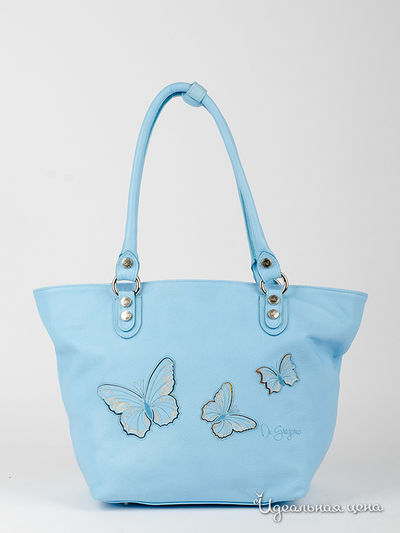 Сумка Di Gregorio, цвет голубой