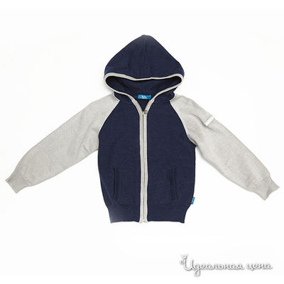 Жакет Button Blue, цвет синий, серый