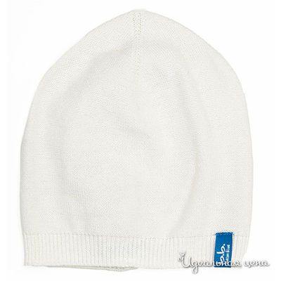 Шапка Button Blue, цвет белый