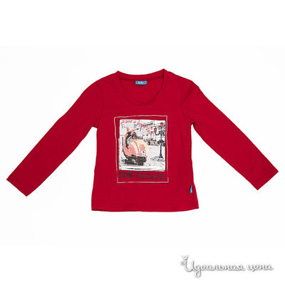 Футболка Button Blue, цвет красная