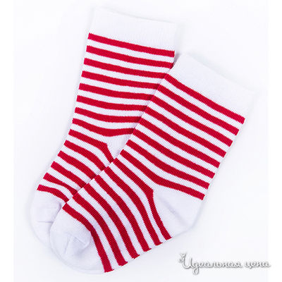 Носки Button Blue, цвет красный, белый
