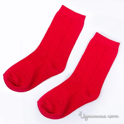 Носки Button Blue, цвет красный