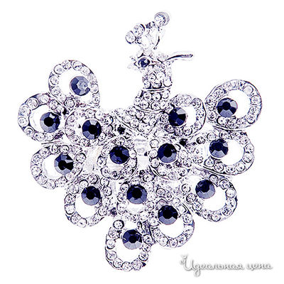 Заколка для платка Migura, цвет серебряный