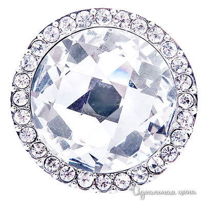 Заколка для платка Migura, цвет серебристый