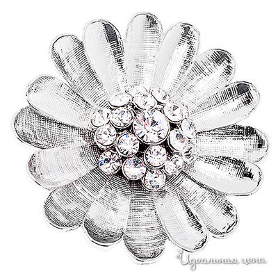 Заколка для платка Migura, цвет серебристый