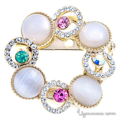 Заколка для платка Migura, цвет мультицвет