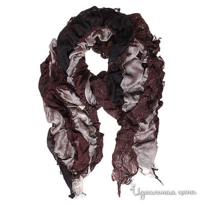 Платок Migura, цвет коричневый,темно бежевый