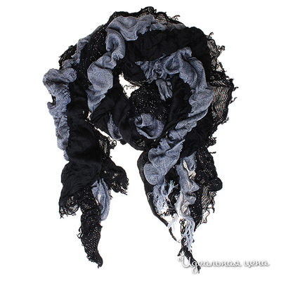 Платок Migura, цвет черный,темно серый