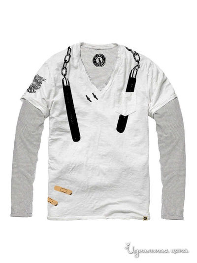 Кардиган Mini Shatsu, цвет белый, серый