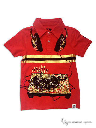 Поло Mini Shatsu, цвет красный