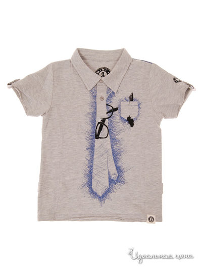 Поло Mini Shatsu, цвет серый