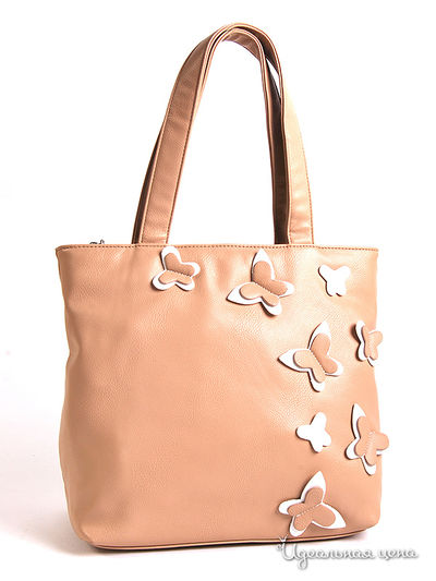 Сумка Cheribags, цвет бежевый, белый