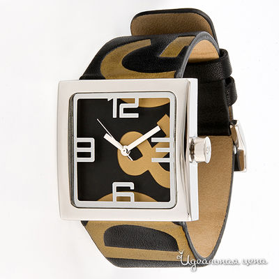 Часы Dolce&Gabbana, цвет цвет коричневый / черный / серебро
