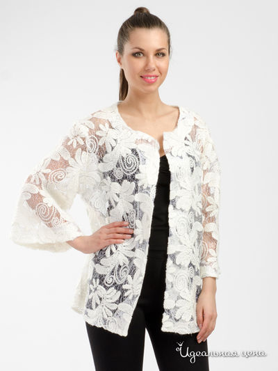 Кардиган Adzhedo, цвет молочный