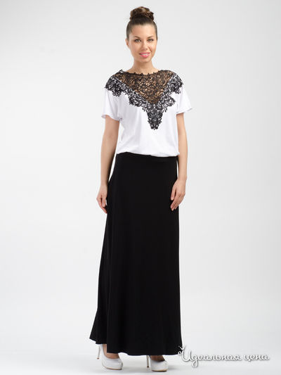 Платье Adzhedo, цвет черный, белый