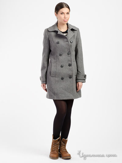 Пальто Ole, цвет серый