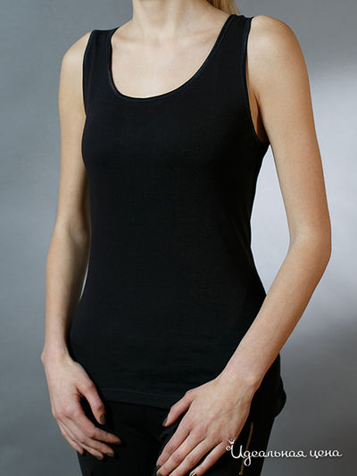 Майка Snelly, цвет черная