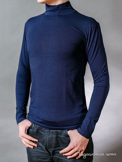 Водолазка Modin, цвет синий, серый