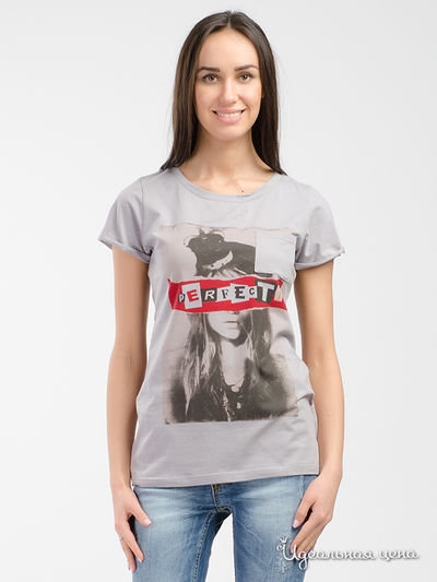 Футболка Luk Ap, цвет серый