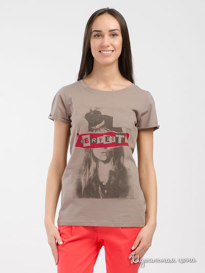 Футболка Luk Ap, цвет бежевый