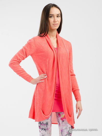 Кардиган Luk Ap, цвет коралловый
