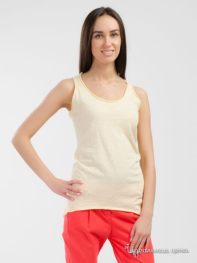 Майка Luk Ap, цвет белый, желтый