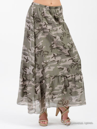 Юбка Luk Ap, цвет хаки