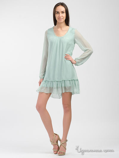 Платье Luk Ap, цвет бирюзовый