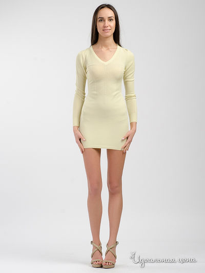 Платье Luk Ap, цвет желтый