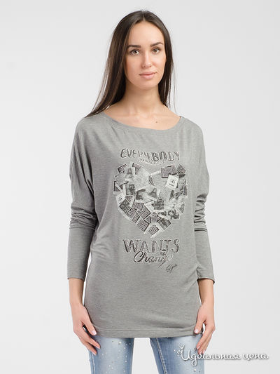 Джемпер G.jia Gold, цвет серый