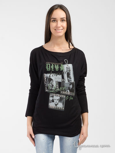 Джемпер G.jia Gold, цвет черный