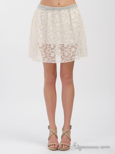 Юбка Luk Ap, цвет кремовый