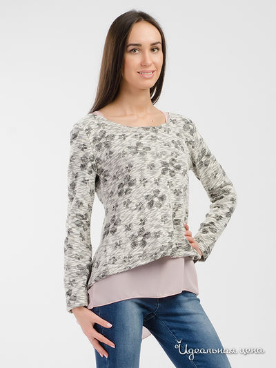 Кофта и майка Luk Ap, цвет серый, розовый