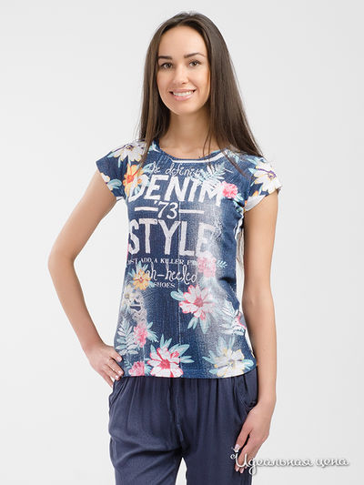 Футболка Luk Ap, цвет мультиколор