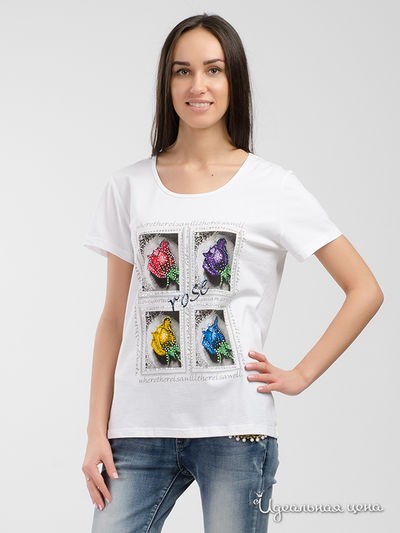 Футболка Ale-J, цвет белый