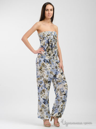 Комбинезон Luk Ap, цвет бежевый, синий