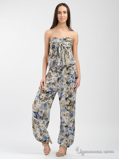 Комбинезон Luk Ap, цвет бежевый, синий