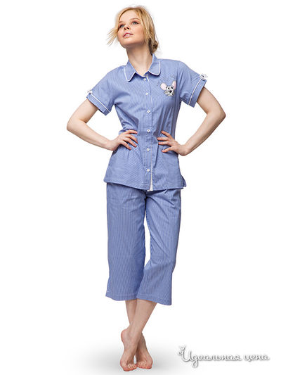 Пижама Aqua, цвет голубой