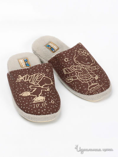 Тапочки Beppi, цвет Коричневый