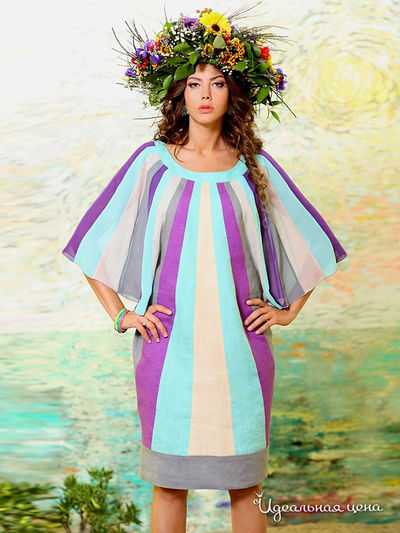 Платье Lenta, цвет мультиколор